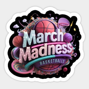 march madness competition Sticker